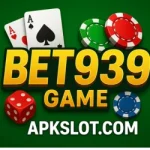 Bet 939 Game casino app interface with real money rewards