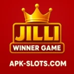 JILLI Winner game app screenshot with slots and casino interface
