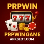 PRPWin Game casino style logo with Apkslot.com branding