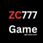 ZC777 Game app interface showing real cash rewards and games