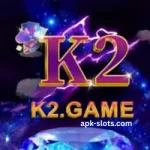K2 Game app interface showing online games and rewards