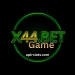 X44 Bet Game app showing multiple games on mobile screen