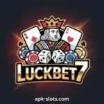 Luckbet7 Game mobile app interface showing multiple games and rewards