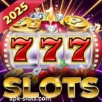 777Slot Game app showing slot machines and casino-style games on a mobile phone screen.